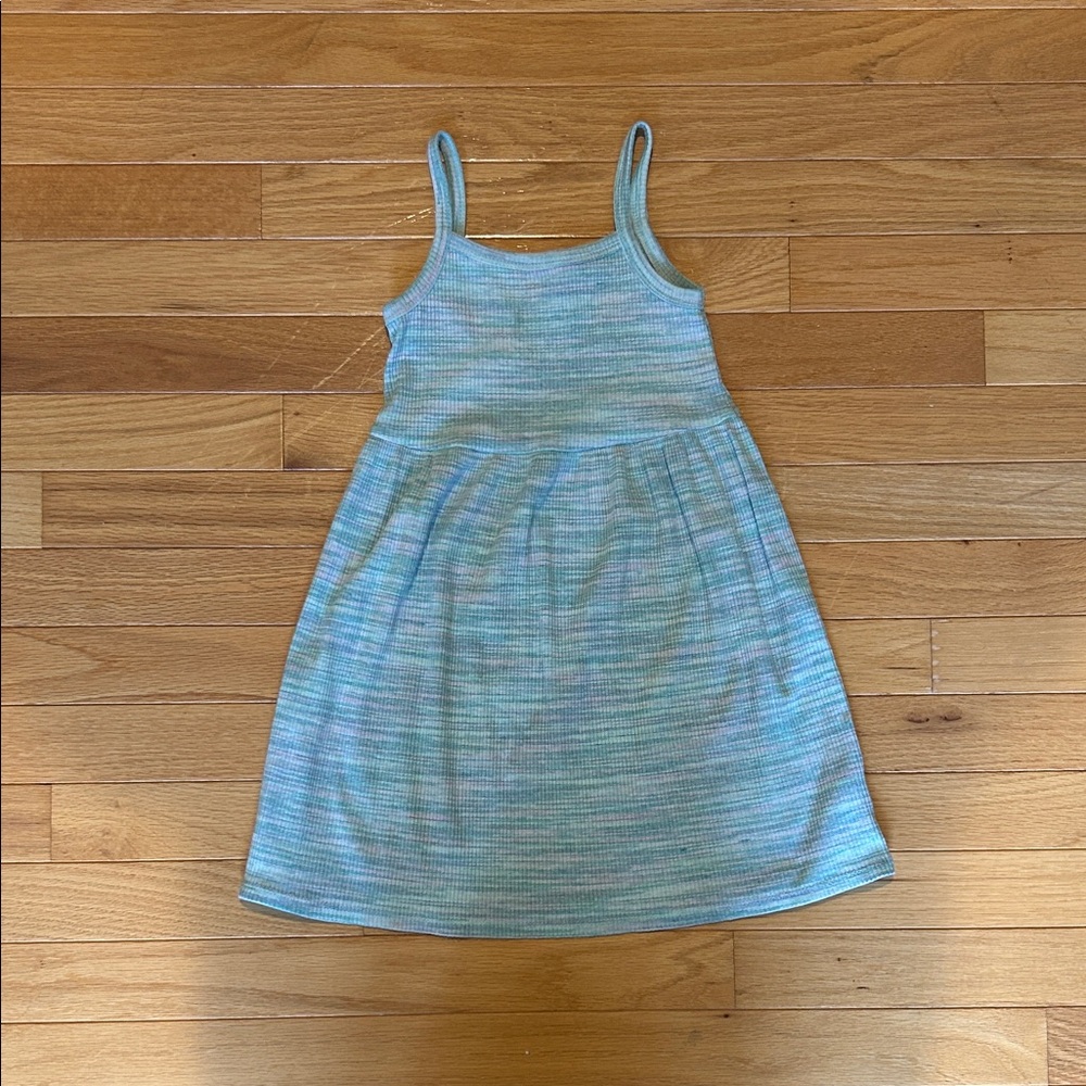 Old Navy Kids Light Blue Striped Dress